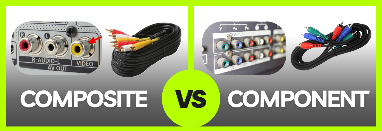 ANALOG VIDEO 101: COMPARING COMPOSITE AND COMPONENT CABLES