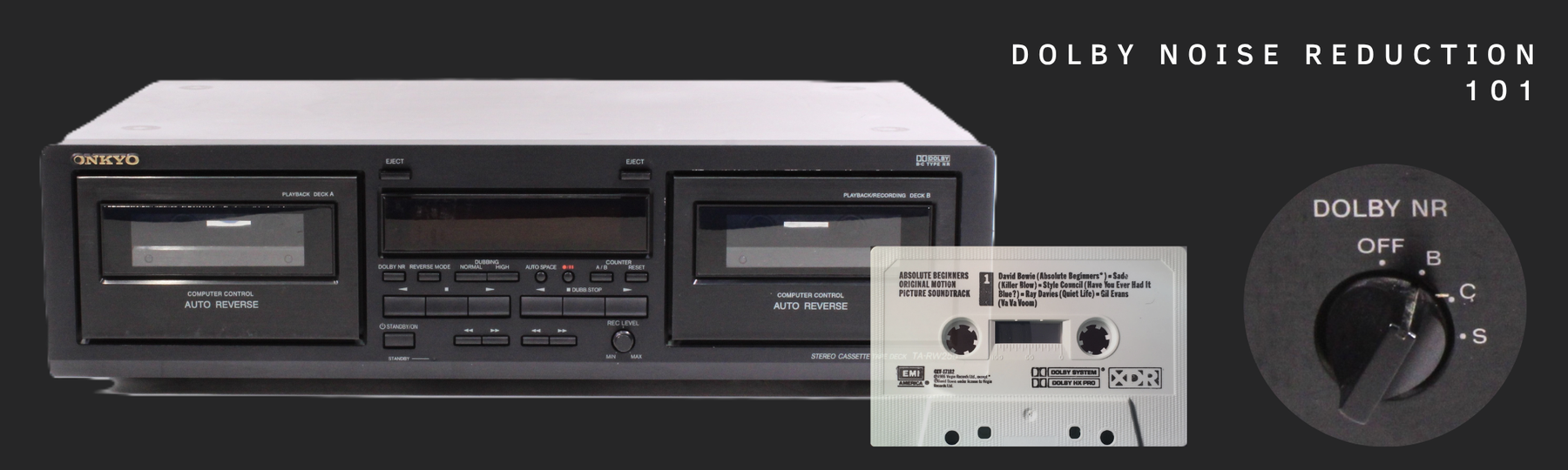 WHAT IS DOLBY NOISE REDUCTION? WHAT IS IT DOING IN CASSETTE DECKS?