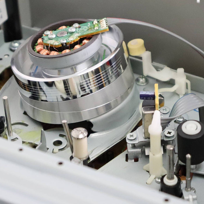 Internal view of inside a VCR