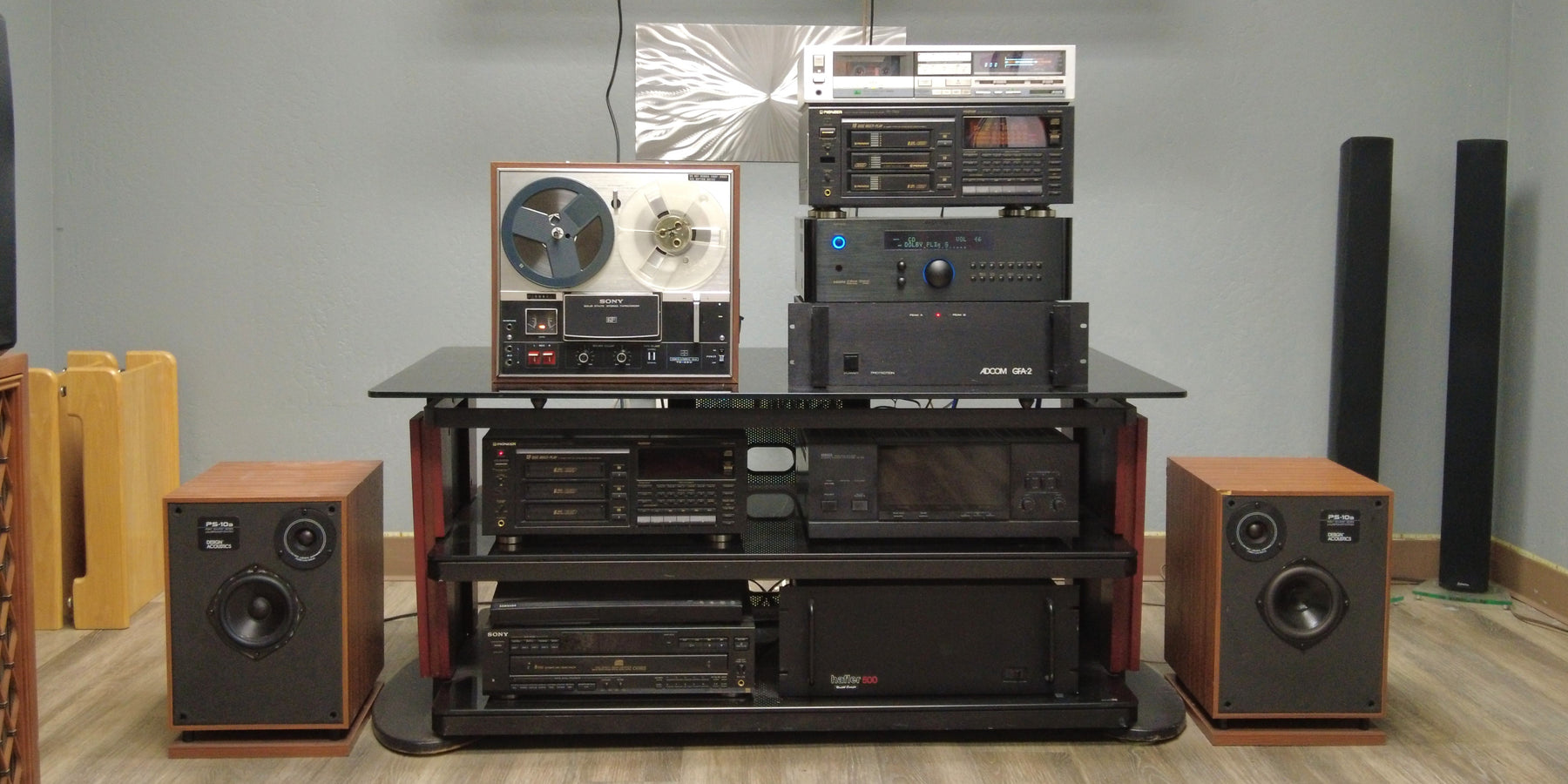 SpenCertified Vintage Stereo System Setup