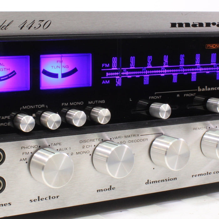 QUADRAPHONIC DREAMS: REDISCOVERING THE MARANTZ 4430
