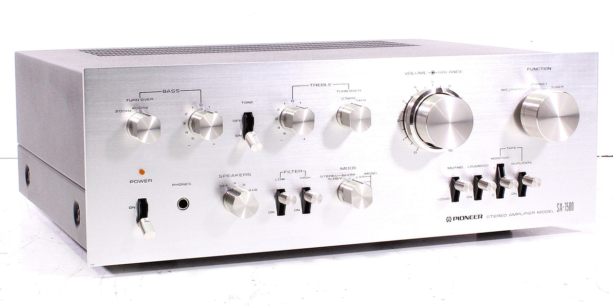 1970S Hi-Fi Done Right: The Pioneer SA-7500 — SpenCertified