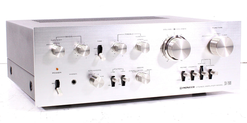 Pioneer「SA-7500」'70年代ステレオプリメインアンプ 1970S Hi-Fi Done Right: The Pioneer SA-7500 — SpenCertified