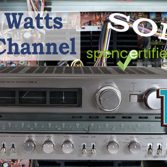 The Sony STR-V7 Home Stereo Amplifier Receiver System | The Best of it's Time