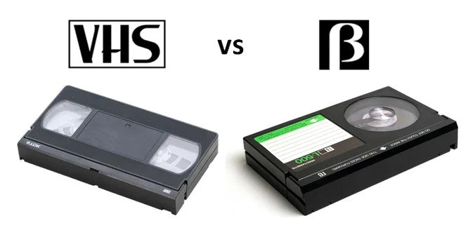 Betamax VS VHS: The Epic Videotape Format Way — SpenCertified