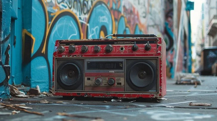 TURN IT UP! A BRIEF HISTORY OF THE BOOMBOX