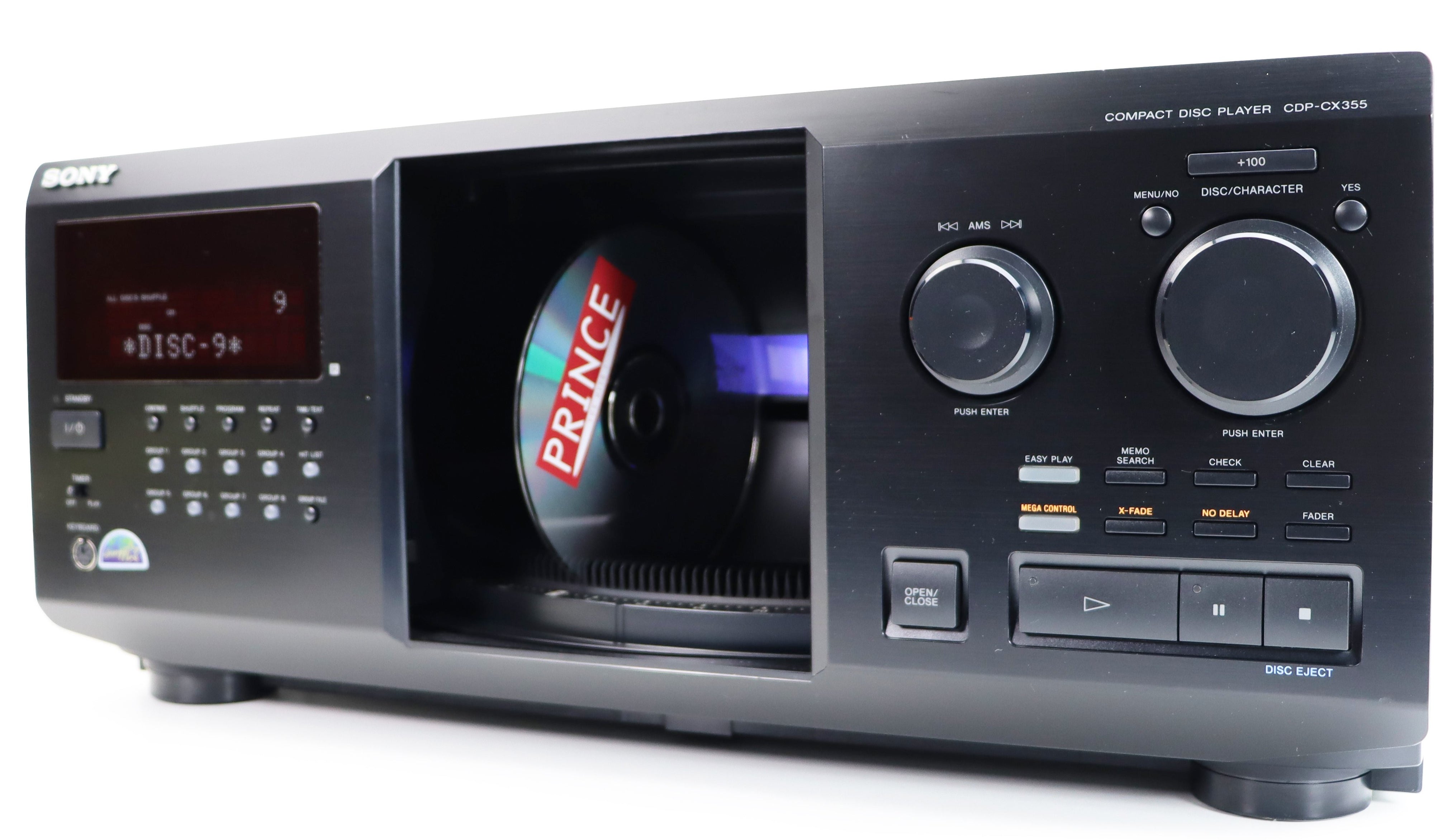 Cd Loader High-Capacity Multi CD Changer Jukebox for Home Stereo (25-400 ...