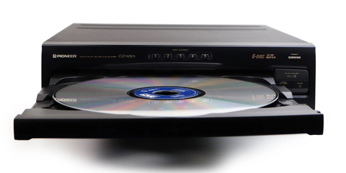 VINTAGE PIONEER purchases CLD-D701 DOUBLE SIDED LaserDisc Player LD Laser Disc CD CDV