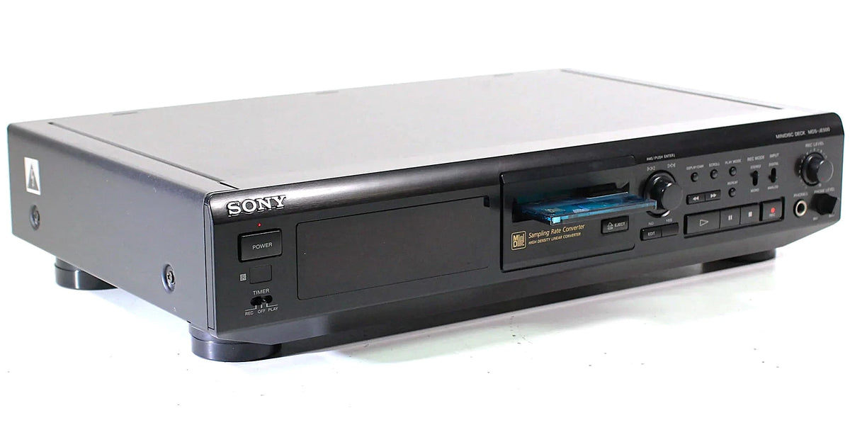 Minidisc Readers Rare Vintage Minidisc Players — SpenCertified