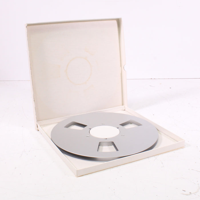 10.5" Empty Metal Reel with Storage Case-Reel-to-Reel Tape-SpenCertified-vintage-refurbished-electronics