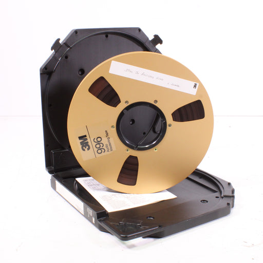 3M 996 Gold Metal Reel-to-Reel Tape 1/4" in Protective Case-Reel-to-Reel Tape-SpenCertified-vintage-refurbished-electronics