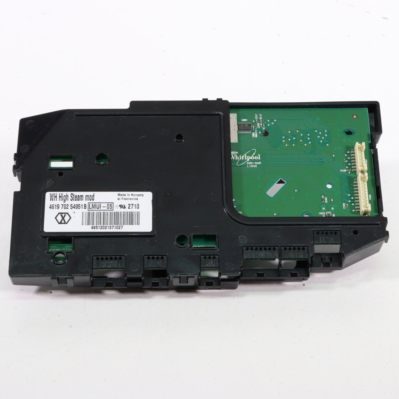 4619 702 54951 B WH High Steam Mod Control Board for Whirlpool Washer ...