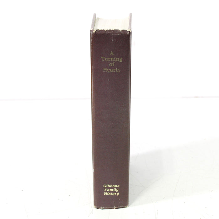 A Turning of Hearts: William Davidson Gibbons Family History Hardback Book (1981)-Books-SpenCertified-vintage-refurbished-electronics