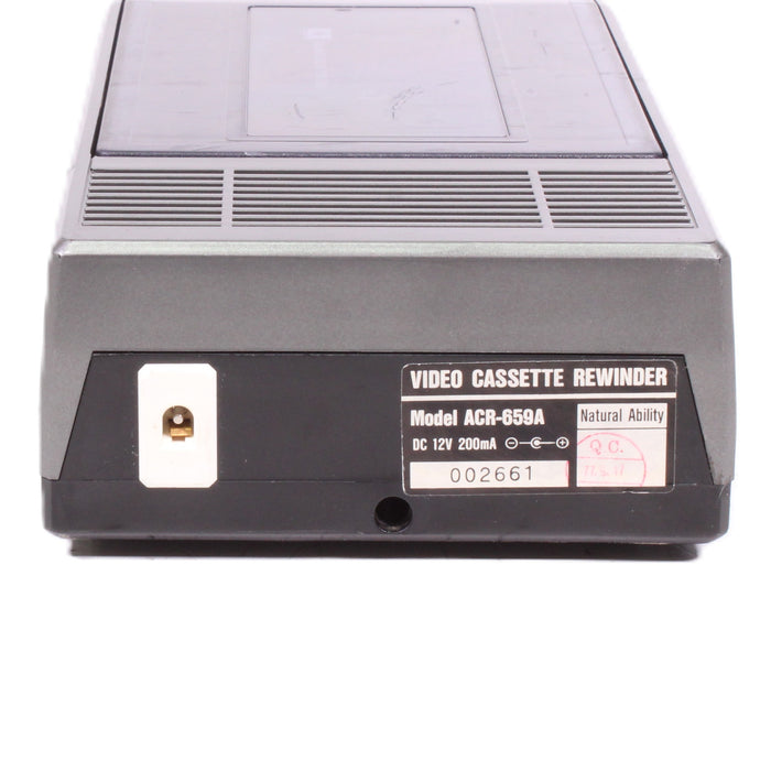 ACR ACR-659A VHS Tape Rewinder Automatic Video Cassette Rewinder Compact Design-VCR Accessories-SpenCertified-vintage-refurbished-electronics