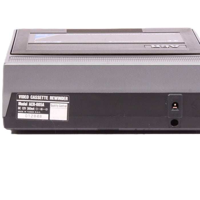 ACR ACR-665A 2-Way VHS Video Cassette Tape Rewinder Forwarder Desktop Unit-VCR Accessories-SpenCertified-vintage-refurbished-electronics