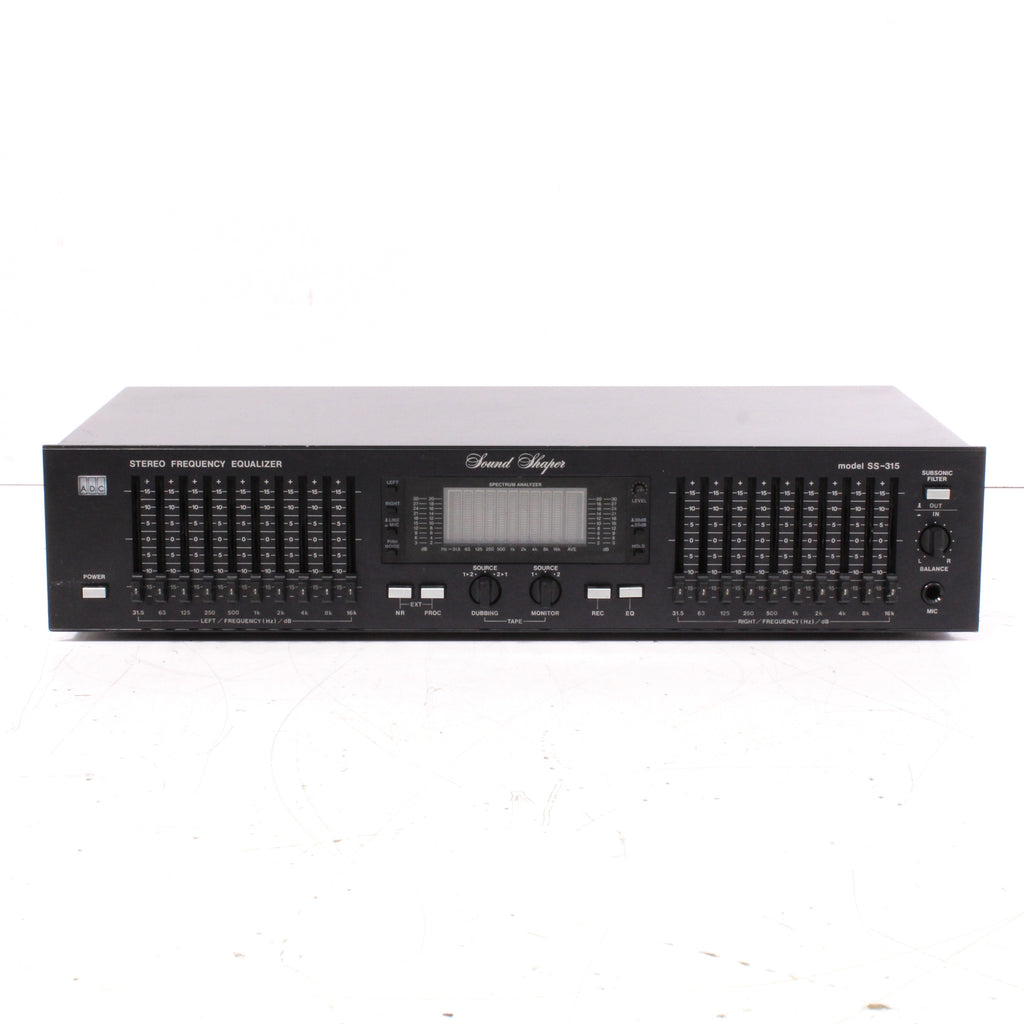 ADC Sound Shaper SS-315X 10-Band Stereo Frequency Equalizer