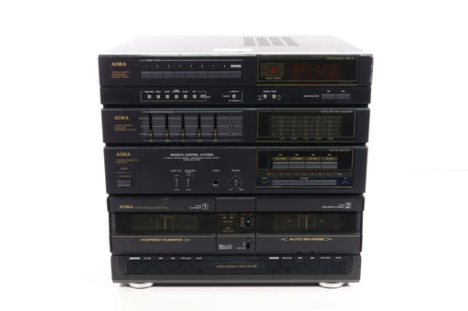 AIWA CX-790U Stereo Cassette Receiver Surround System (FF/Rewind Issues)-Cassette Players & Recorders-SpenCertified-vintage-refurbished-electronics