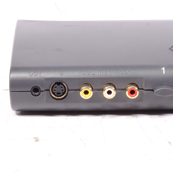 AMX 4-Input AV Switcher Selector Box Composite RCA S-Video-Audio Switcher-SpenCertified-vintage-refurbished-electronics