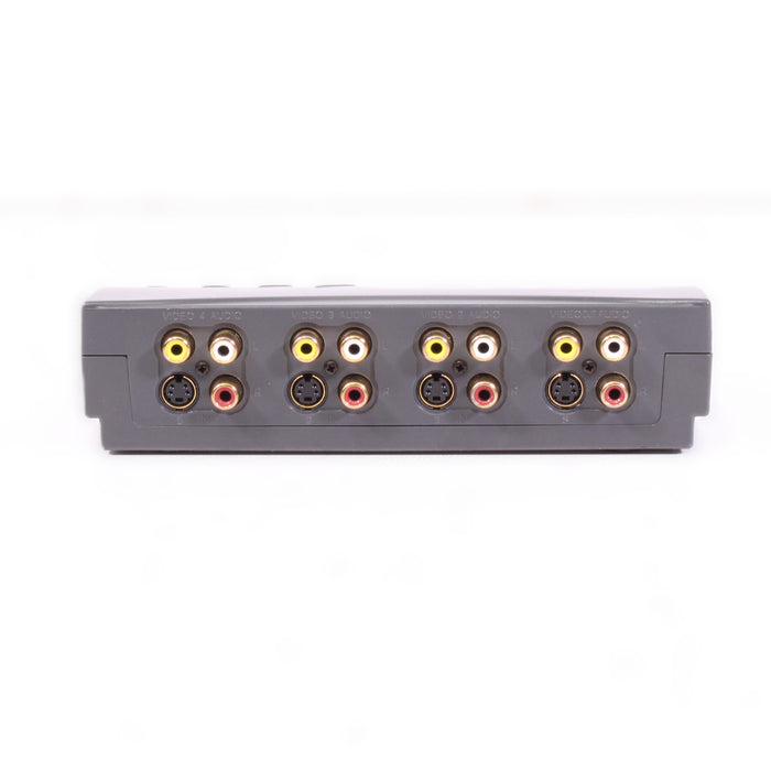 AMX 4-Input AV Switcher Selector Box Composite RCA S-Video-Audio Switcher-SpenCertified-vintage-refurbished-electronics