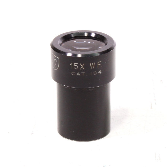 AO American Optical Microscope Lens 15X WF #184 Eyepiece 24mm-Microscope Accessories-SpenCertified-vintage-refurbished-electronics