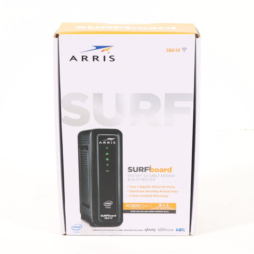 ARRIS SBG10 DOCSIS 3.0 Cable Model & Wi-Fi Router (with Original Box)-Wireless Routers-SpenCertified-vintage-refurbished-electronics