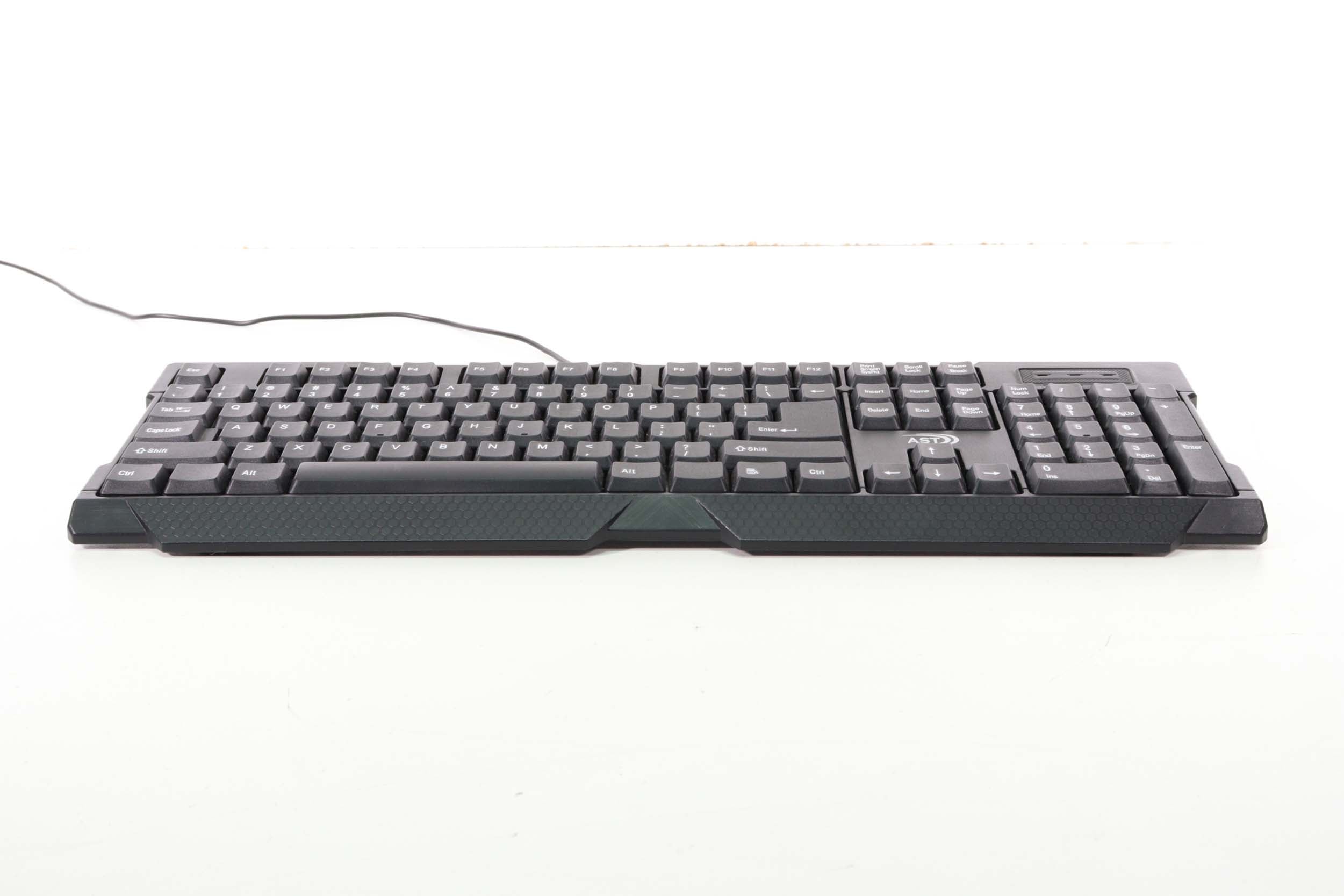 AST K16 PC Gaming Keyboard Computer Typing Device