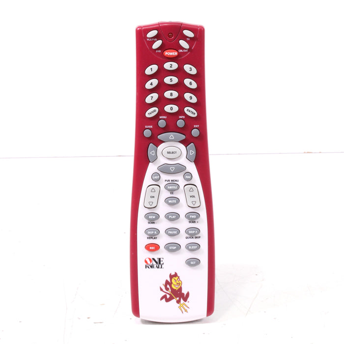 ASU Sparky One For All 4-Device Universal Remote Control for TV VCR DVD SAT/CBL-Remote Controls-SpenCertified-vintage-refurbished-electronics