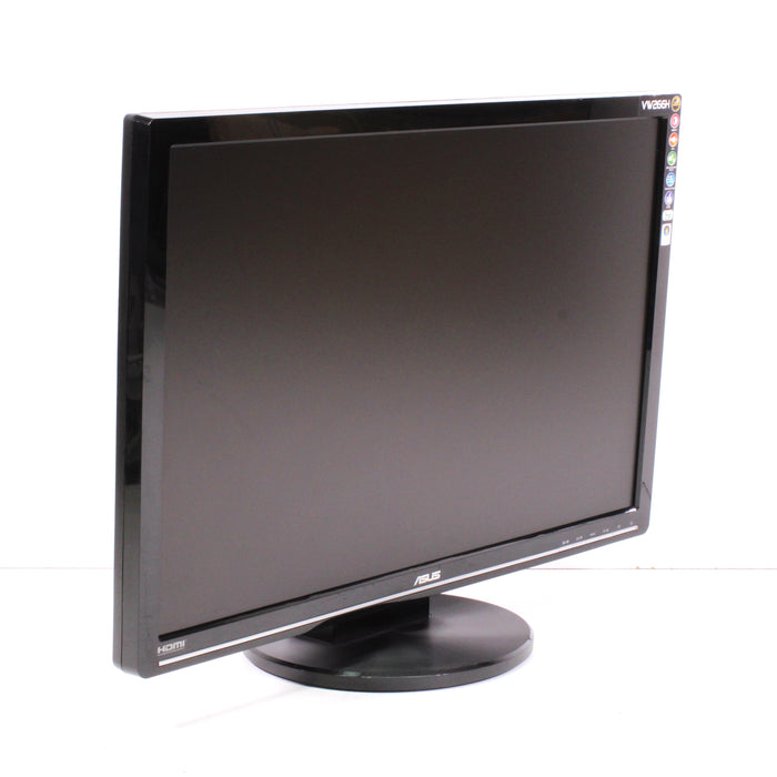 ASUS VW266H 25.5" HDMI Widescreen LCD Monitor 1000:1 Built-In Speakers (2010)-Computer Monitors-SpenCertified-vintage-refurbished-electronics