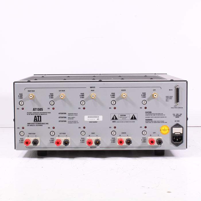 ATI AT1505 5-Channel Power Amplifier High-Current Design-Power Amplifiers-SpenCertified-vintage-refurbished-electronics