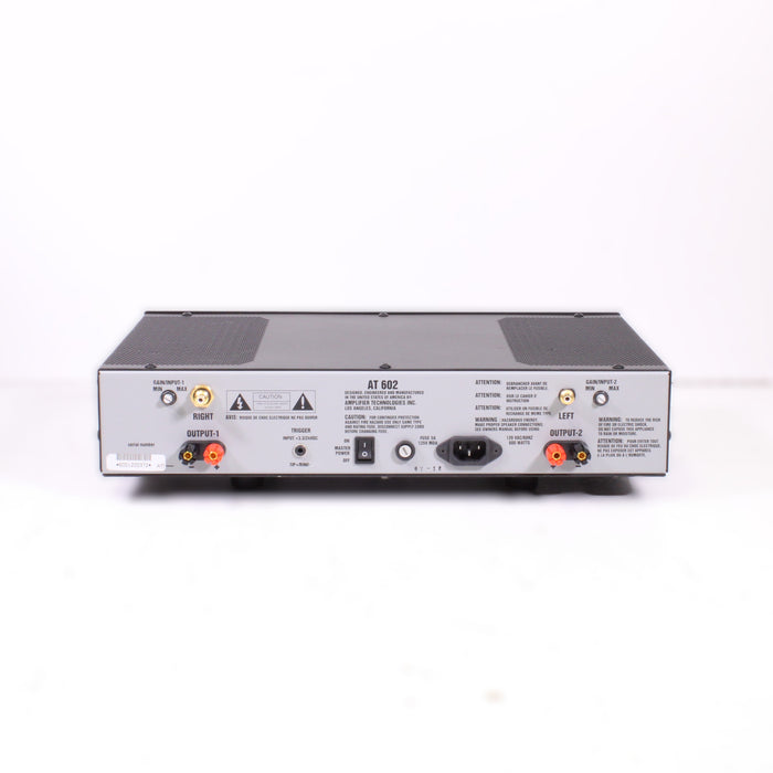 ATI Technologies AT602 2-Channel Stereo Power Amplifier-Power Amplifiers-SpenCertified-vintage-refurbished-electronics