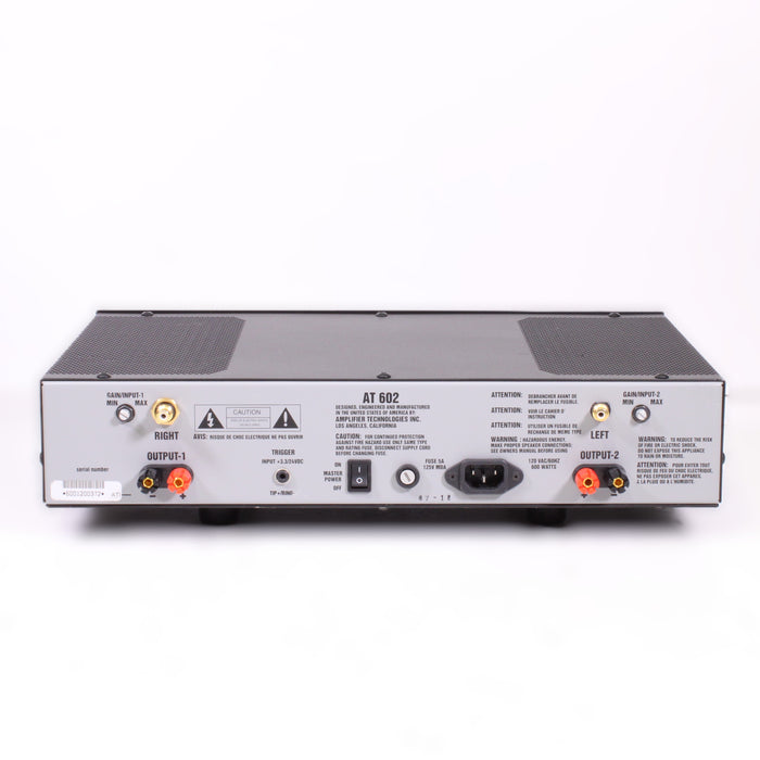 ATI Technologies AT602 2-Channel Stereo Power Amplifier-Power Amplifiers-SpenCertified-vintage-refurbished-electronics