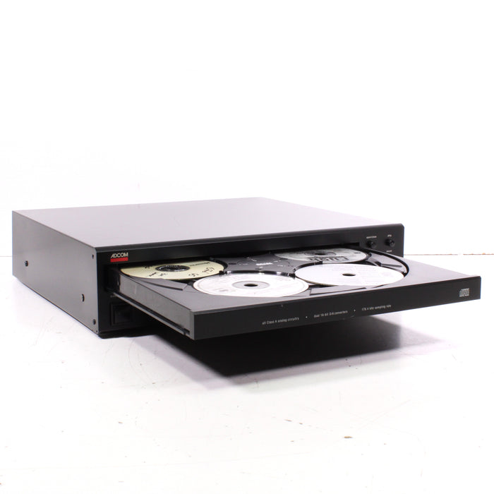 Adcom GCD-600 5-Disc CD Compact Disc Changer Black (1992)-CD Players & Recorders-SpenCertified-vintage-refurbished-electronics