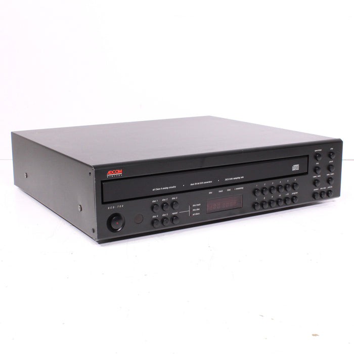 Adcom GCD-700 5-Disc CD Changer Compact Disc Player High-Quality (1997)-CD Players & Recorders-SpenCertified-vintage-refurbished-electronics