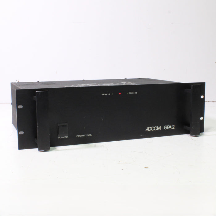Adcom GFA-2 Power Amplifier High-Current Stereo 100WPC Rack Mount-Power Amplifiers-SpenCertified-vintage-refurbished-electronics
