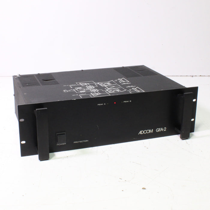 Adcom GFA-2 Power Amplifier High-Current Stereo 100WPC Rack Mount-Power Amplifiers-SpenCertified-vintage-refurbished-electronics