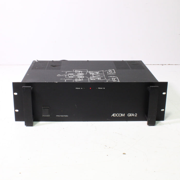 Adcom GFA-2 Power Amplifier High-Current Stereo 100WPC Rack Mount-Power Amplifiers-SpenCertified-vintage-refurbished-electronics