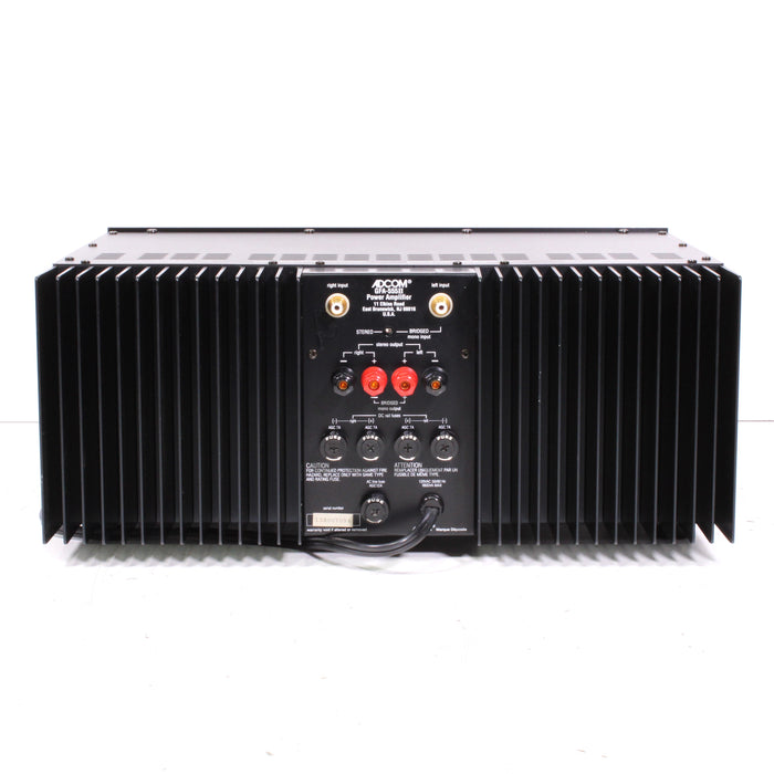 Adcom GFA-555II Stereo Power Amplifier Made in USA (1990-1995)-Power Amplifiers-SpenCertified-vintage-refurbished-electronics