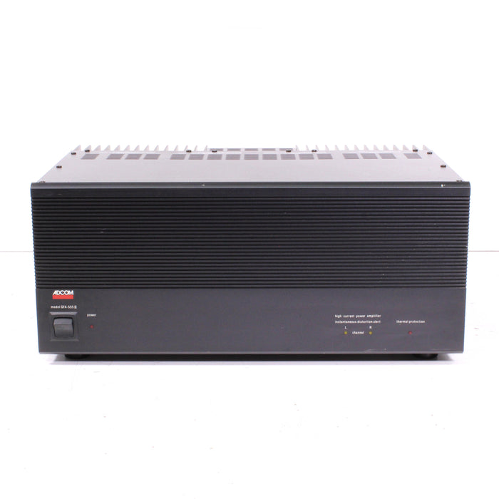 Adcom GFA-555II Stereo Power Amplifier Made in USA (1990-1995)-Power Amplifiers-SpenCertified-vintage-refurbished-electronics