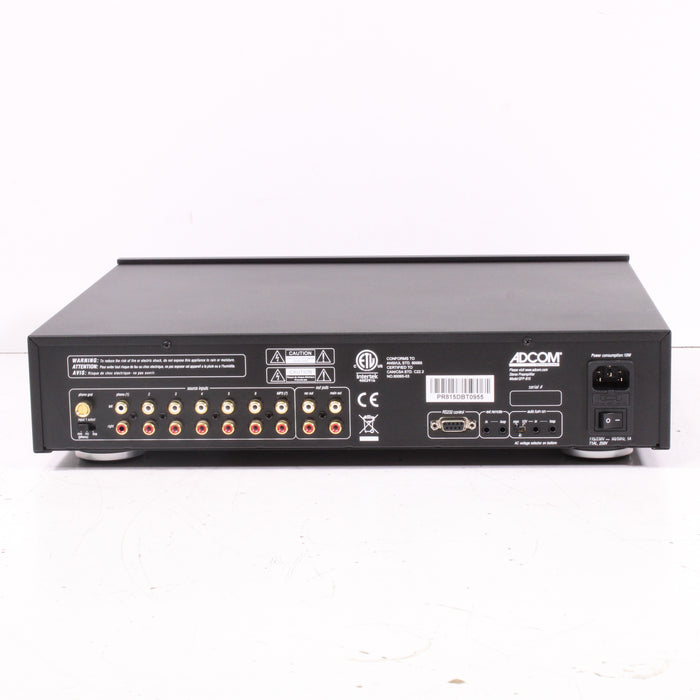 Adcom GFP-815 Stereo Preamplifier 2-Channel (2011)-Preamps-SpenCertified-vintage-refurbished-electronics