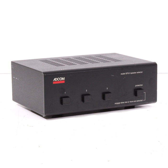 Adcom GFS-3 Three Speaker Selector Switcher (1989)-Speaker Selector-SpenCertified-vintage-refurbished-electronics