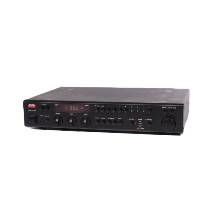 Adcom GTP-500 Stereo Tuner Preamplifier AM/FM Phono-Preamps-SpenCertified-vintage-refurbished-electronics