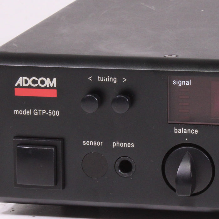 Adcom GTP-500 Stereo Tuner Preamplifier AM/FM Phono-Preamps-SpenCertified-vintage-refurbished-electronics