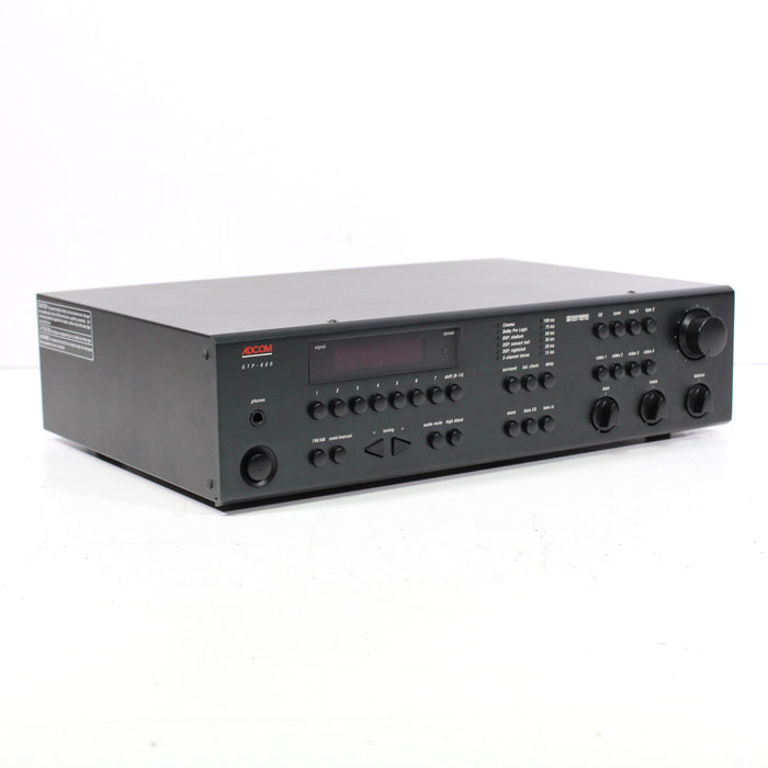 Adcom GTP-600 Surround Sound Tuner Preamplifier Preamp with Remote (1995)-Preamps-SpenCertified-vintage-refurbished-electronics