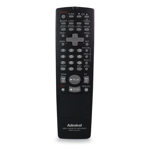Admiral RRMCG1242AJSA VCR / VHS Player and TV / Television Remote Control-Remote-SpenCertified-refurbished-vintage-electonics