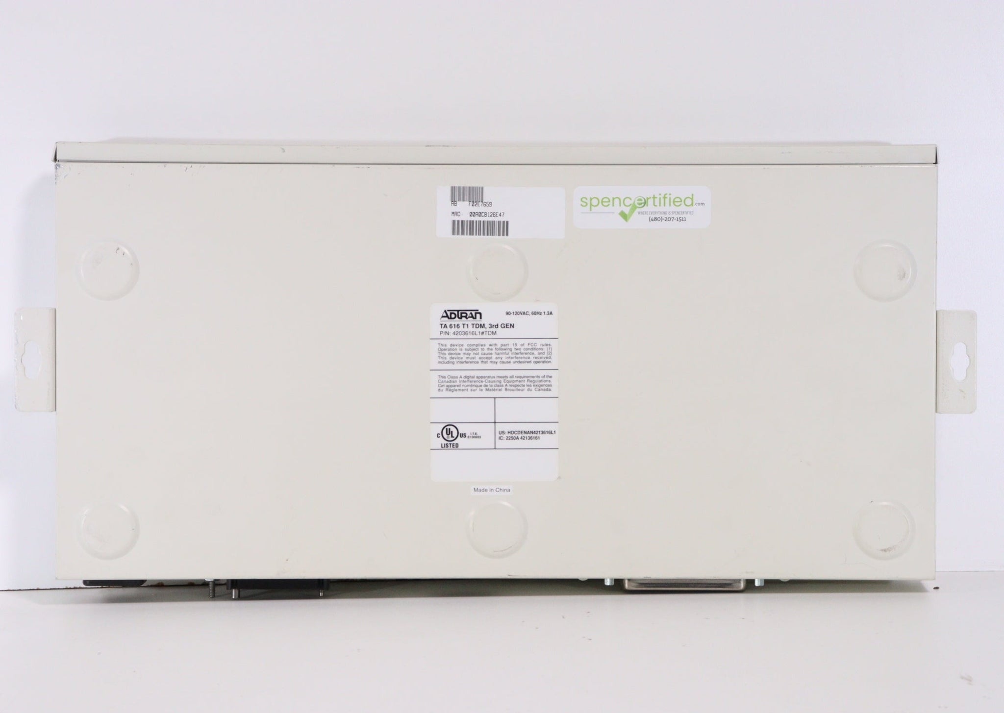 Adtran 4203616L1#TDM Total Access TA 616 T1 TDM 3rd Gen Gateway Integr