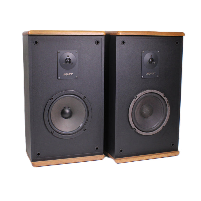 Advent Prodigy II 2-Way Acoustic Suspension Bookshelf Speaker Pair 8" Woofer-Speakers-SpenCertified-vintage-refurbished-electronics