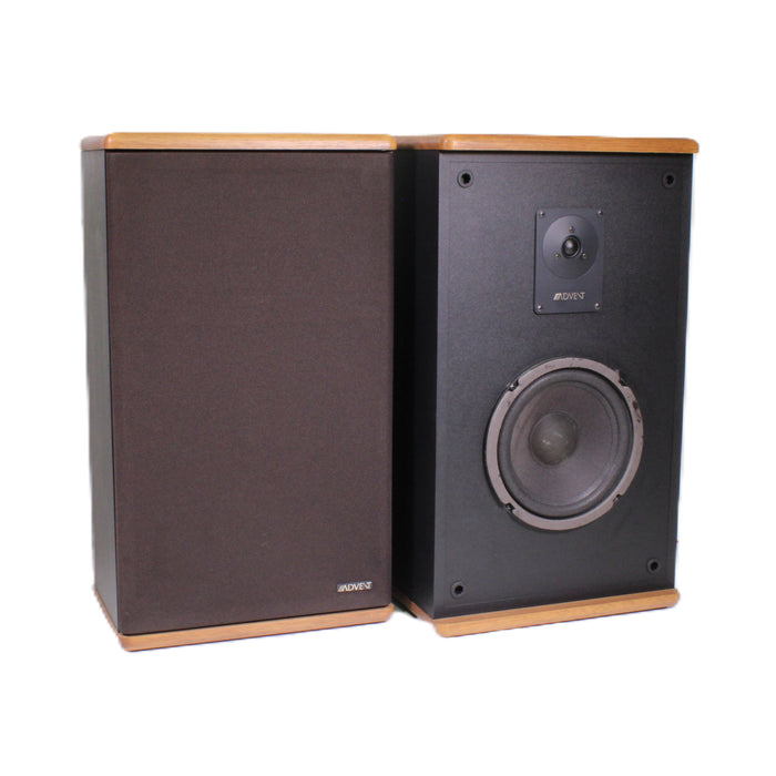 Advent Prodigy II 2-Way Acoustic Suspension Bookshelf Speaker Pair 8" Woofer-Speakers-SpenCertified-vintage-refurbished-electronics
