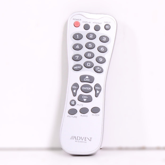 Advent RC-Q35M-OA Remote Control for TV-Remote Controls-SpenCertified-vintage-refurbished-electronics