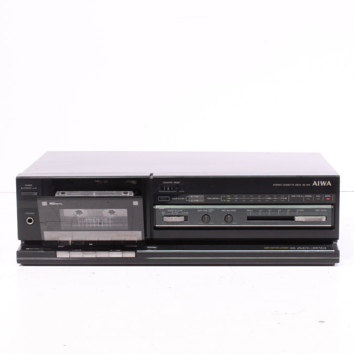 Aiwa AD-S10U Stereo Cassette Deck Dolby B-C (1986)-Cassette Players & Recorders-SpenCertified-vintage-refurbished-electronics