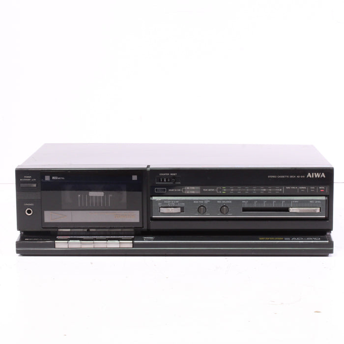 Aiwa AD-S10U Stereo Cassette Deck Dolby B-C (1986)-Cassette Players & Recorders-SpenCertified-vintage-refurbished-electronics